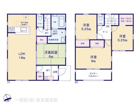 リーブルガーデン大和郡山新町 間取り1