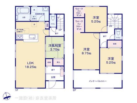 リーブルガーデン大和郡山新町 間取り5