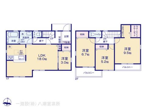 リーブルガーデン岩槻区東町1期 間取り7