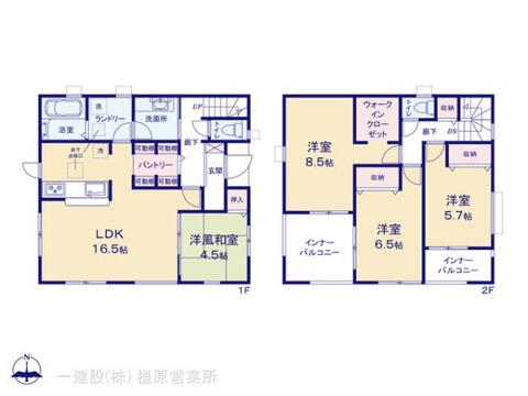 リーブルガーデン広陵町三吉赤部９期 間取り1