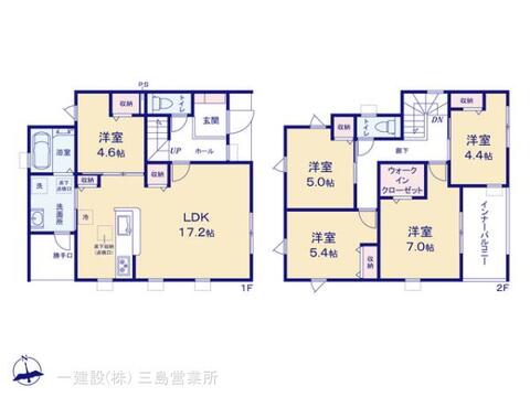 リーブルガーデン富士市厚原2期 間取り1