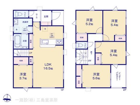 リーブルガーデン富士市厚原2期 間取り3