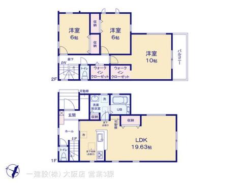 リーブルガーデン西淀川区中島 間取り1