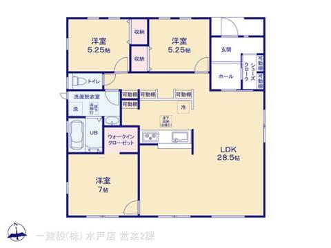 リーブルガーデン石岡市府中２期 間取り1