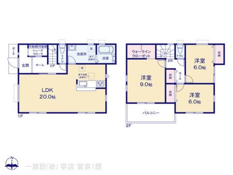 リーブルガーデン熊取町七山2丁目 間取り1