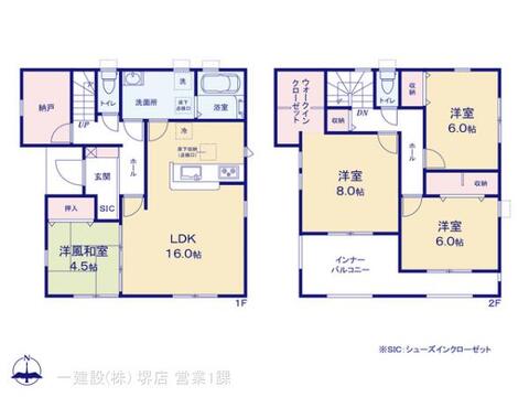 リーブルガーデン熊取町七山2丁目 間取り3