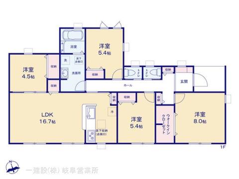 リーブルガーデン安八町第１氷取 間取り1