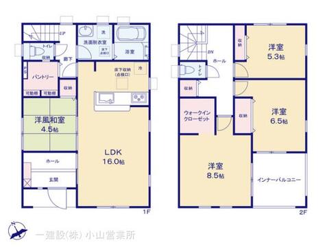 リーブルガーデン第１栃木都賀町平川 間取り5