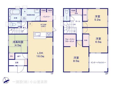 リーブルガーデン第１栃木都賀町平川 間取り7