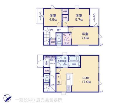 リーブルガーデン鹿児島市桜ヶ丘第二 間取り3