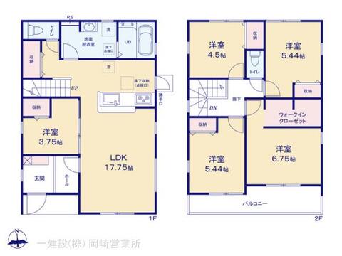 リーブルガーデン豊橋第26高師緑地東 間取り3