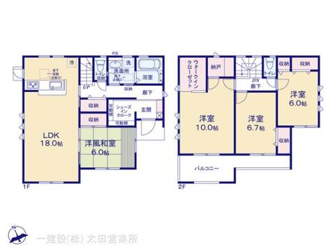リーブルガーデン伊勢崎第３国定町 間取り1