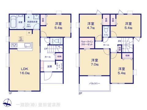 リーブルガーデン瀬戸市西寺山町第２ 間取り5