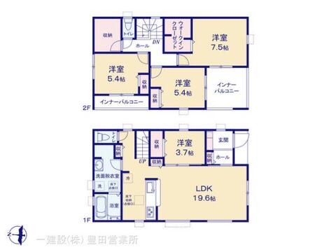 リーブルガーデン瀬戸市西寺山町第２ 間取り7