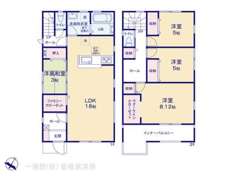 リーブルガーデン南区鶴田 間取り1