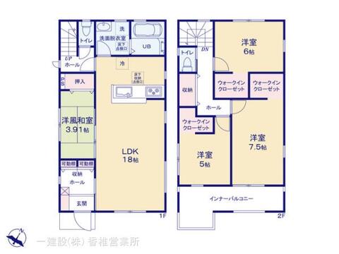 リーブルガーデン南区鶴田 間取り5