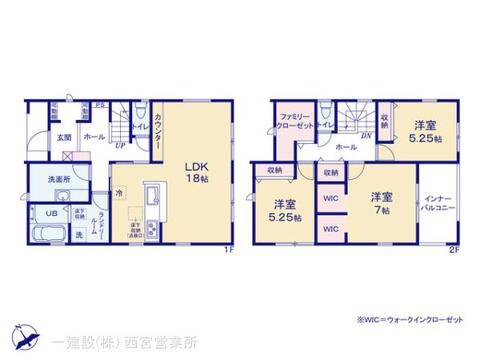 リーブルガーデン富田林市錦織北２丁目２期 間取り9