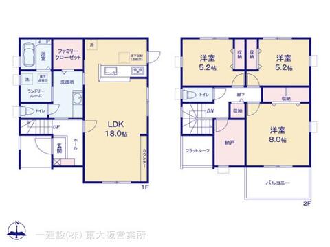 リーブルガーデン橿原市城殿町７期 間取り5
