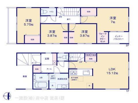 リーブルガーデン小平市学園東町 間取り1