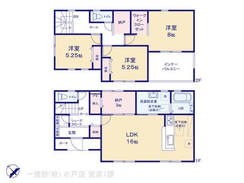 リーブルガーデン小美玉市納場第４ 間取り1