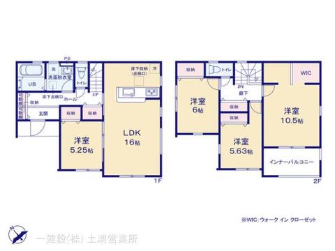リーブルガーデン第１常総市坂手町 間取り1