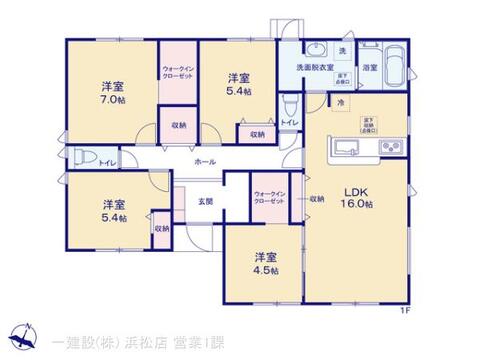 リーブルガーデン袋井深見５期 間取り1
