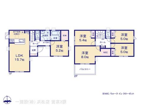 リーブルガーデン中央区篠原町第１期 間取り1