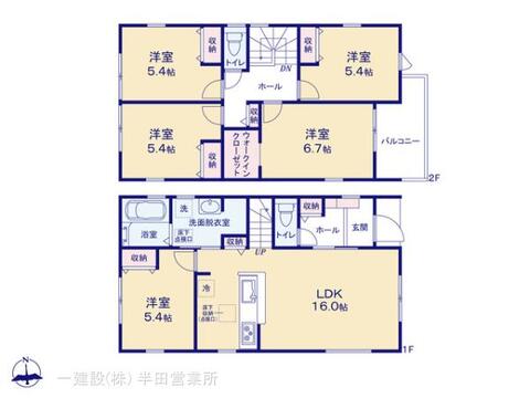 リーブルガーデン碧南市伊勢町1丁目 間取り5