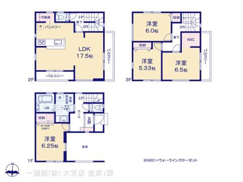 リーブルガーデン川口市本前川 間取り1