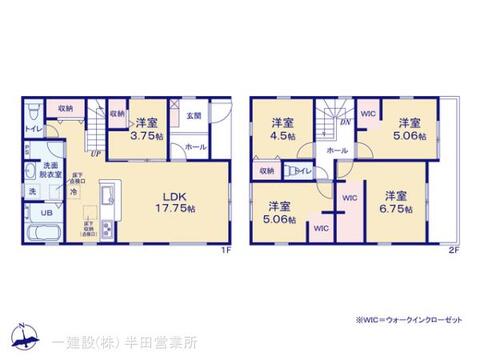 リーブルガーデン知多市金沢郷中第２ 間取り7