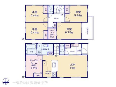 リーブルガーデン豊橋市芦原町58-2期 間取り1