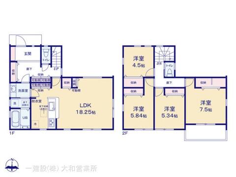リーブルガーデン泉区和泉町 間取り1