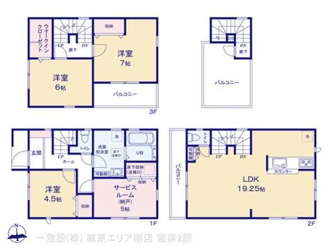 リーブルガーデン市川妙典 間取り1