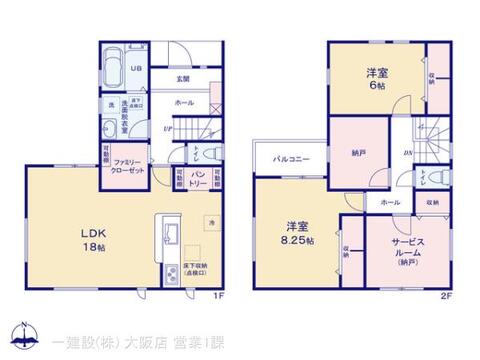 リーブルガーデン東住吉区照ヶ丘矢田９期 間取り3