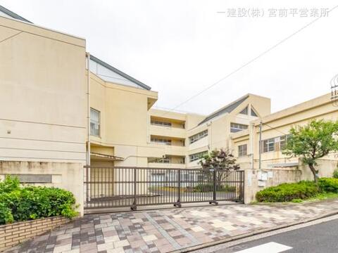 横浜市立桂小学校：450m