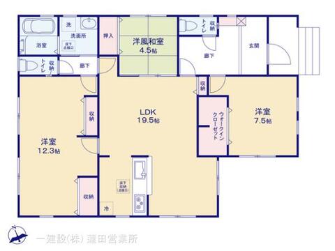 リーブルガーデン加須市日出安 間取り1