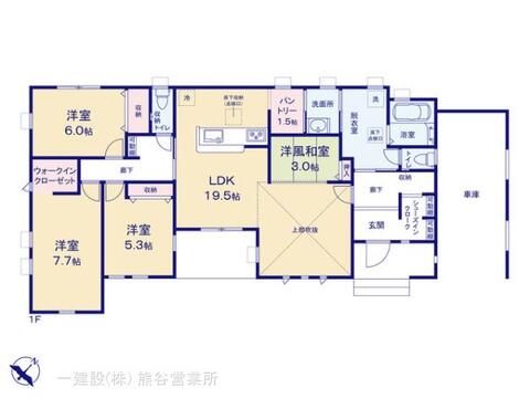 リーブルガーデン深谷宿根第３ 間取り1