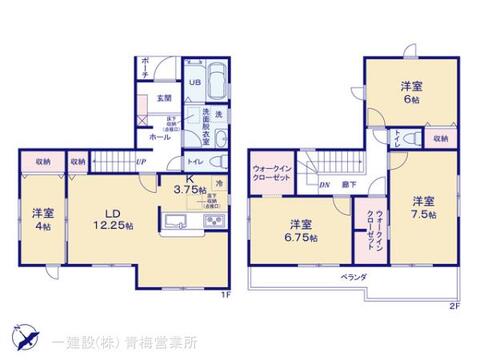 リーブルガーデン羽村小作台第７ 間取り1