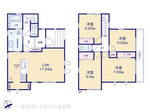 リーブルガーデン千葉寺町 間取り1