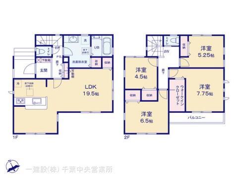 リーブルガーデン千葉寺町 間取り3