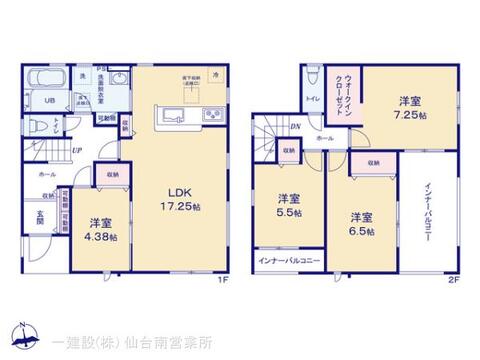 リーブルガーデン太白四郎丸12期 間取り9