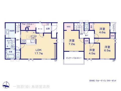 リーブルガーデン大木町第三 間取り1