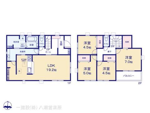 リーブルガーデン三郷市彦糸3期 間取り7
