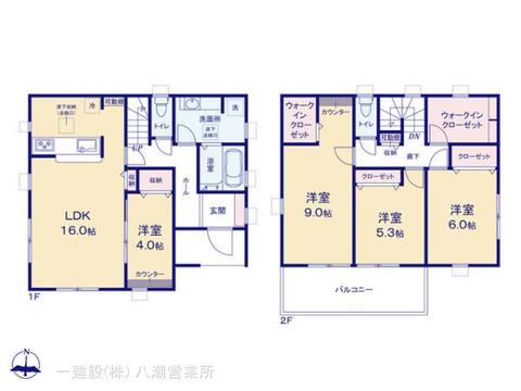 リーブルガーデン三郷市彦糸3期 間取り11