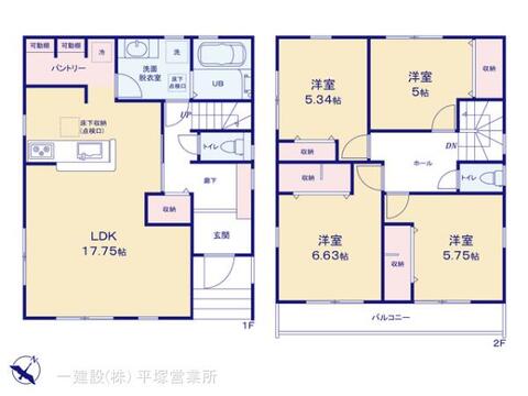リーブルガーデン大和市代官２丁目 間取り5
