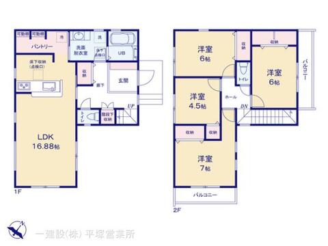 リーブルガーデン大和市代官２丁目 間取り7