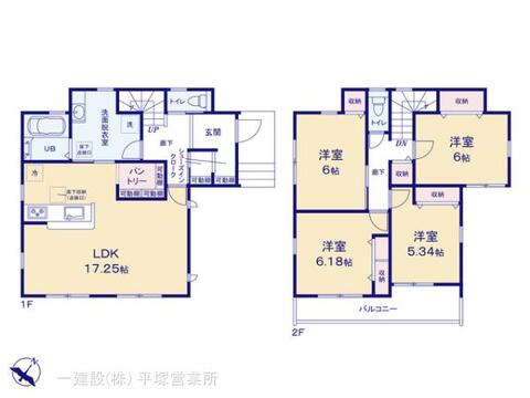 リーブルガーデン大和市代官２丁目 間取り13
