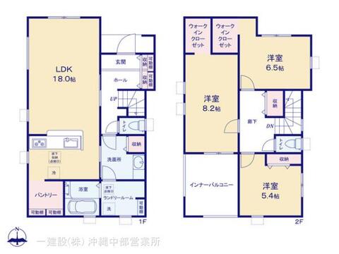 リーブルガーデン与那原町与那原 間取り1