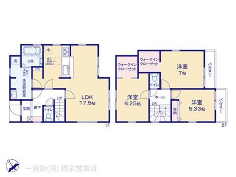 リーブルガーデン八王子寺田町第2 間取り3