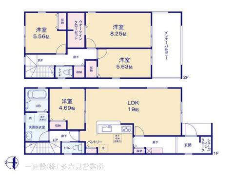 リーブルガーデン名古屋市南区中江 間取り1